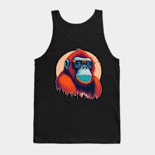 Orangutan in sunglasses Tank Top